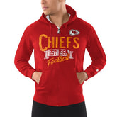 Starter Domestic Post Season Full-Zip Hoodie - Kansas City Chiefs Hoodies