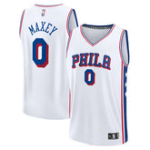 Fanatics Tyrese Maxey Philadelphia 76ers Fast Break Replica Player Jersey