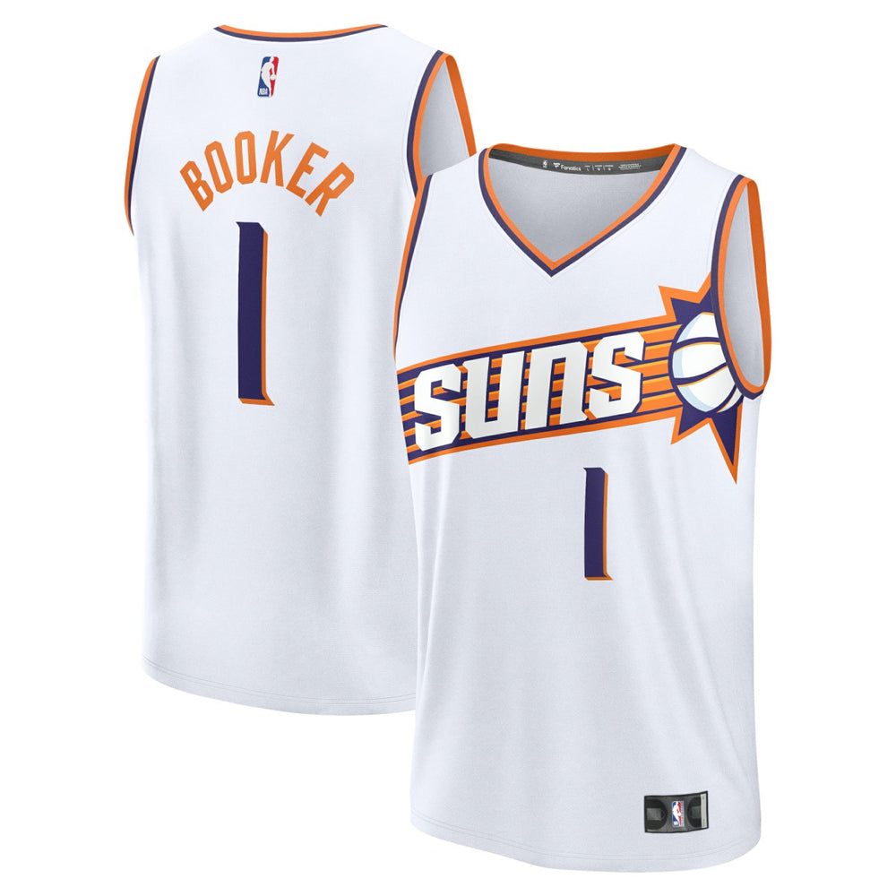 Fanatics Devin Booker Phoenix Suns Fast Break Replica Player Jersey