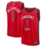 Fanatics Zion Williamson New Orleans Pelicans Youth Fast Break Player Jersey