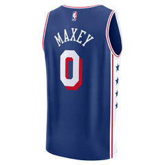 Fanatics Tyrese Maxey Philadelphia 76ers Fast Break Replica Jersey