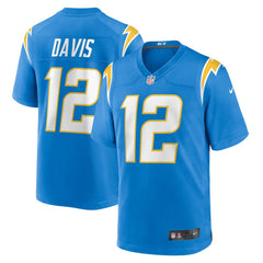 Derius Davis Team Game Jersey - Los Angeles Chargers Jerseys