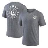 Heather Gray Los Angeles Dodgers Hometown Collection Sugar Skull Tri-Blend T-Shirt