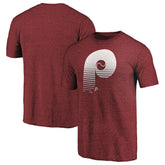 Burgundy Philadelphia Phillies Cooperstown Collection Logo Tri-Blend T-Shirt