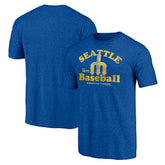 Heather Royal Seattle Mariners Cooperstown Collection Our Game Tri-Blend T-Shirt