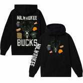 Milwaukee Bucks NBA x MARKET Unisex Claymation Pullover Hoodie