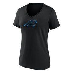 Bryce Young Women's Icon Name & Number V-Neck T-Shirt - Carolina Panthers T-shirts