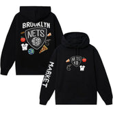 Brooklyn Nets NBA x MARKET Unisex Claymation Pullover Hoodie