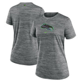 Charcoal Tampa Bay Rays Nike Women's 2024 City Connect Authentic Collection Velocity Performance T-Shirt