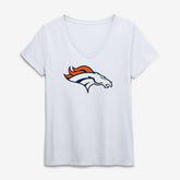 Logo Athletic Women's Primary Logo V-Neck T-Shirt - Denver Broncos T-shirts