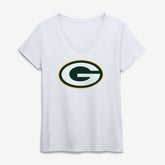 Logo Athletic Women's Primary Logo V-Neck T-Shirt - Green Bay Packers T-shirts
