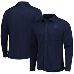 USMNT Antigua Streamer Diamond Button-Up Shacket