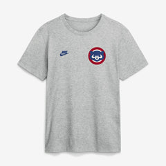 Heather Gray Chicago Cubs Nike Cooperstown 2-Hit T-Shirt