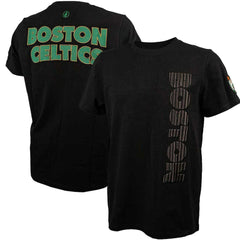 Boston Celtics FISLL 3D Puff Print Sliced Logo T-Shirt