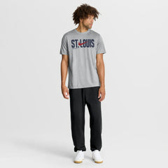 Heather Gray St. Louis Cardinals Nike Swoosh Legend Dri-FIT T-Shirt