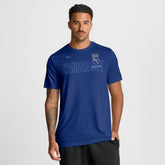 Royal Kansas City Royals Nike Knockout Team Legend Dri-FIT T-Shirt
