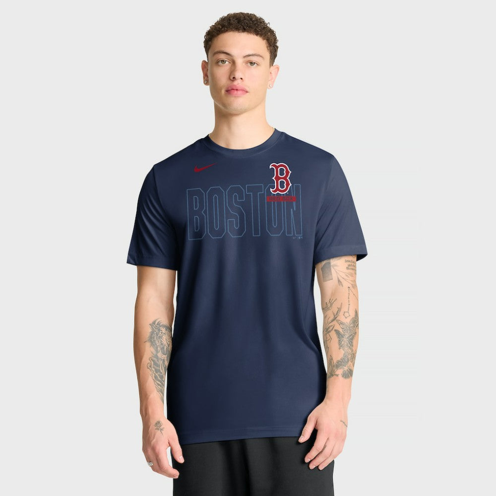 Navy Boston Red Sox Nike Knockout Team Legend Dri-FIT T-Shirt