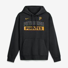 Black Pittsburgh Pirates Nike Primetime Club Hoodie