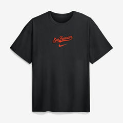 Black San Francisco Giants Nike City Name Max 90 T-Shirt