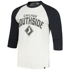 Cream Chicago White Sox '47 City Connect Crescent Franklin Raglan 3/4-Sleeve T-Shirt