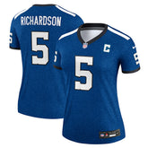 Anthony Richardson Women's Alternate Legend Player Performance Top - Indianapolis Colts Tops