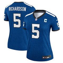Anthony Richardson Women's Alternate Legend Player Performance Top - Indianapolis Colts Tops