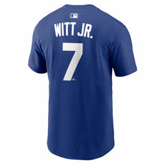 Royal Bobby Witt Jr. Kansas City Royals Nike Name & Number T-Shirt