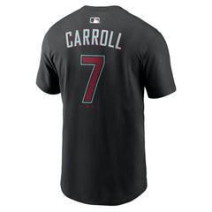 Black Corbin Carroll Arizona Diamondbacks Nike Name & Number T-Shirt