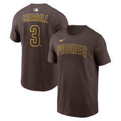 Brown Jackson Merrill San Diego Padres Nike Home Name & Number T-Shirt