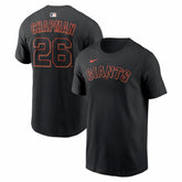 Black Matt Chapman San Francisco Giants Nike Home Name & Number T-Shirt