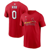Red Masyn Winn St. Louis Cardinals Nike Home Name & Number T-Shirt