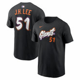 Black Jung Hoo Lee San Francisco Giants Nike City Connect Name & Number T-Shirt