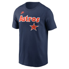 Navy Jeff Bagwell Houston Astros Nike Cooperstown Collection Name & Number T-Shirt
