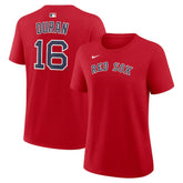 Red Jarren Duran Boston Red Sox Nike Women's Name & Number T-Shirt