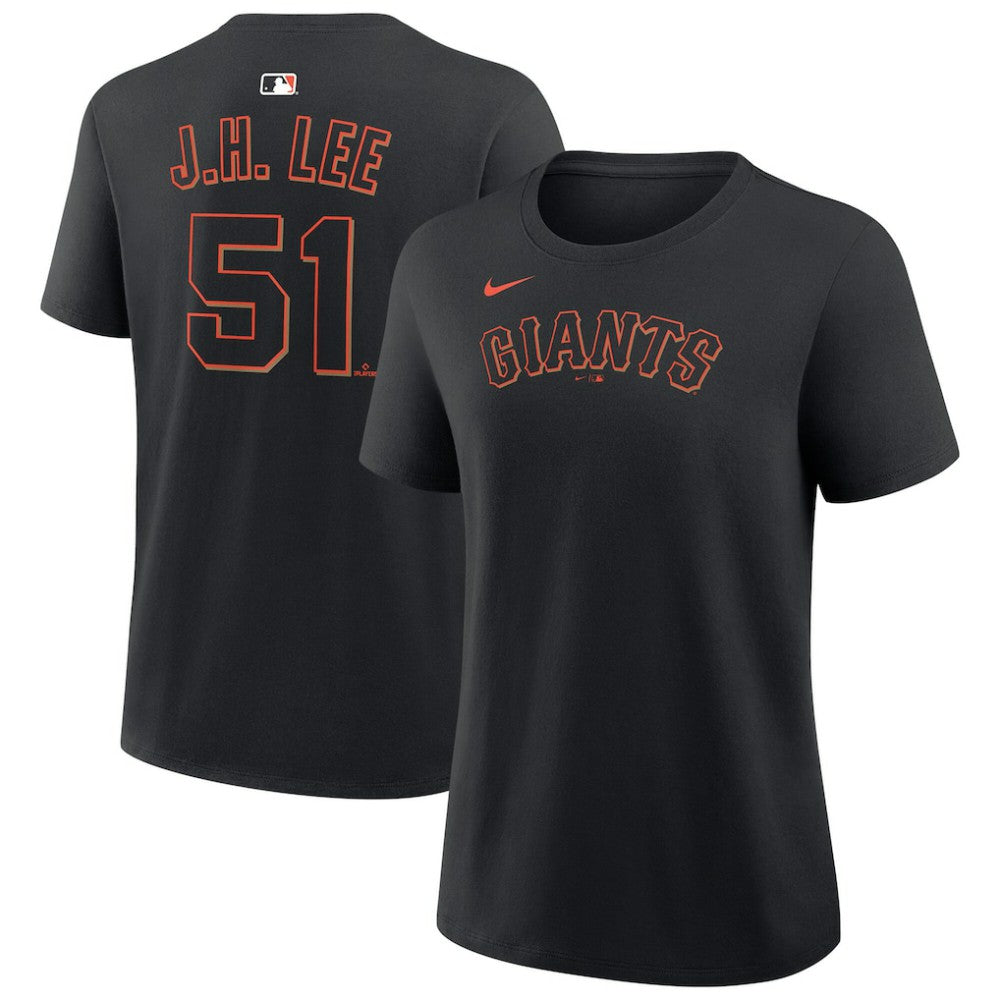 Black Jung Hoo Lee San Francisco Giants Nike Women's Name & Number T-Shirt