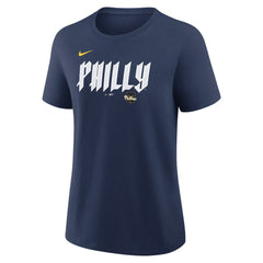 Navy Bryce Harper Philadelphia Phillies Nike Women's City Connect Name & Number T-Shirt
