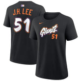 Black Jung Hoo Lee San Francisco Giants Nike Women's City Connect Name & Number T-Shirt