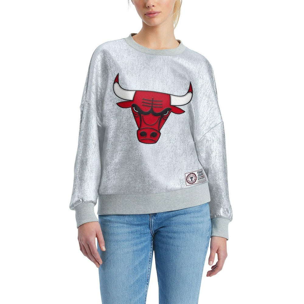Chicago Bulls Tommy Jeans Women's Tracy Pullover Sweatshirt