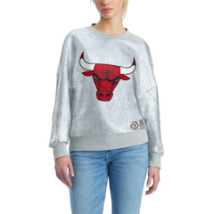 Chicago Bulls Tommy Jeans Women's Tracy Pullover Sweatshirt