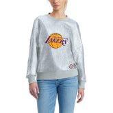 Los Angeles Lakers Tommy Jeans Women's Tracy Pullover Sweatshirt