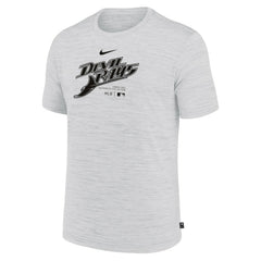Ash Tampa Bay Rays Nike Authentic Collection Velocity Performance Practice T-Shirt