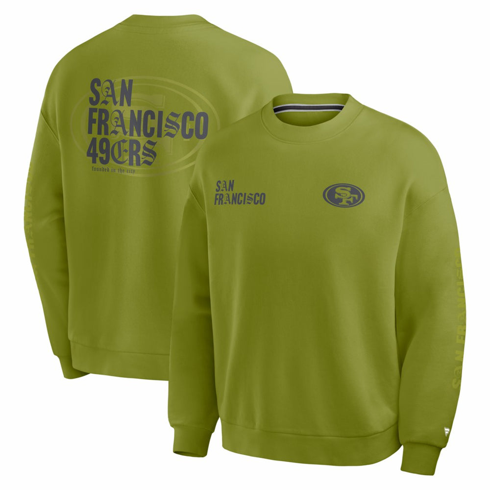 Oversized Type Play Multi Sweatshirt - San Francisco 49ers Sweatshirts