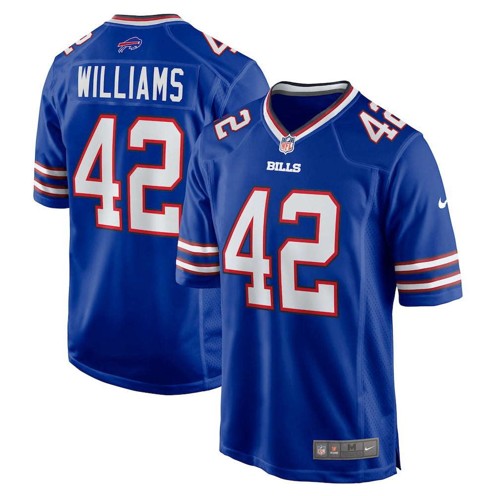 Dorian Williams Home Game Jersey - Buffalo Bills Jerseys