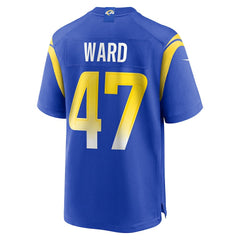Alex Ward Home Game Jersey - Los Angeles Rams Jerseys