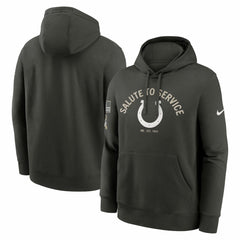 Salute To Service Club Fleece Hoodie - Indianapolis Colts Hoodies