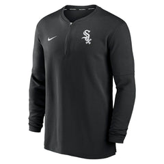 Black Chicago White Sox Nike Authentic Collection Game Time Performance Quarter-Zip Top