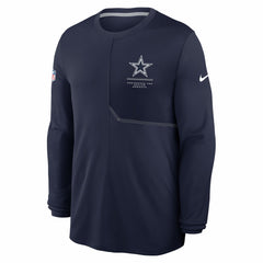 Sideline Coach UV Dri-FIT Long Sleeve Shirt - Dallas Cowboys