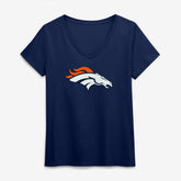 Logo Athletic Women's Primary Logo V-Neck T-Shirt - Denver Broncos T-shirts
