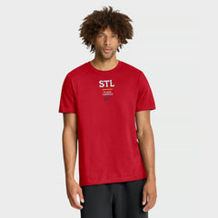 Red St. Louis Cardinals Nike City Connect 2-Hit T-Shirt