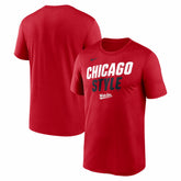 Red Chicago White Sox Nike City Connect Team Phrase Script Dri-FIT T-Shirt
